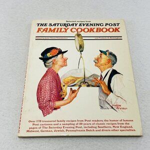 Family Cookbook Recipe Saturday Evening Post Vintage Book Homemade Food Picture